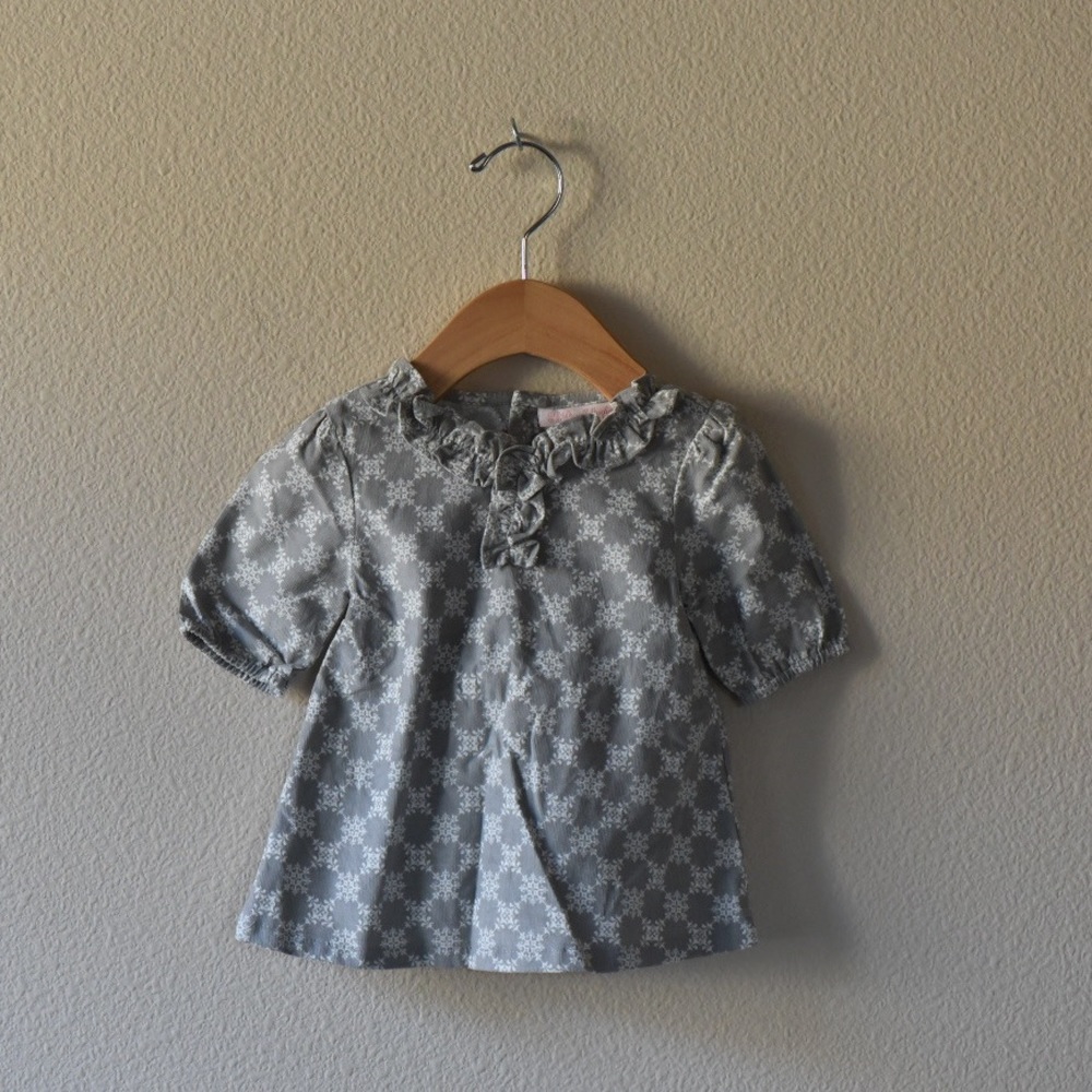 Dwell Studio snowflake corduroy dress and bloomers